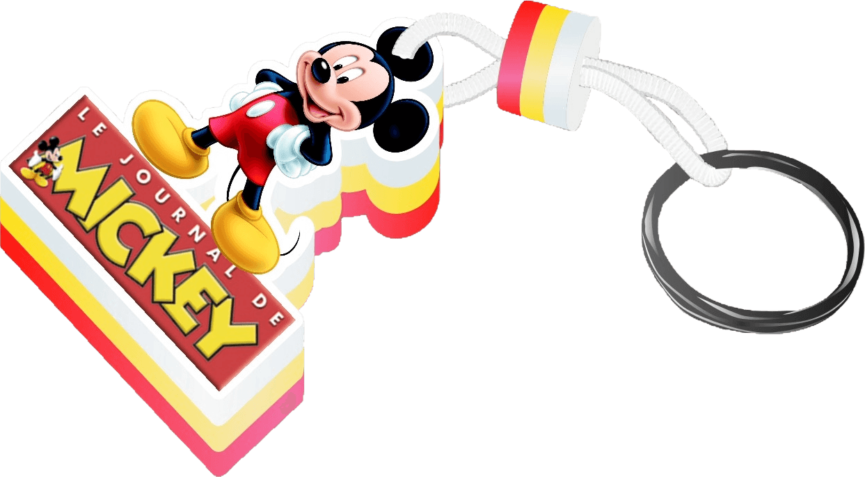 Porte-clefs Manicom personnalisé Mickey — mousse EVA